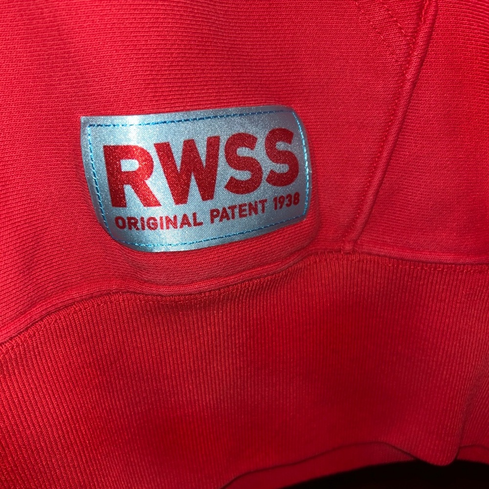 Vintage red champion reverse weave men’s lg hoodie - Picture 2 of 4